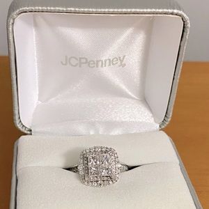 2 ct. diamond ring, 14k white gold 💍